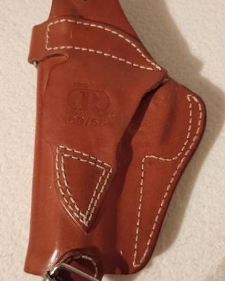 Fondina in cuoio per Beretta 92 con sottoascellare