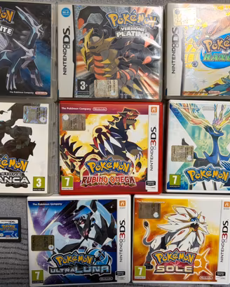 Videogiochi Pokémon Nintendo DS e 3DS