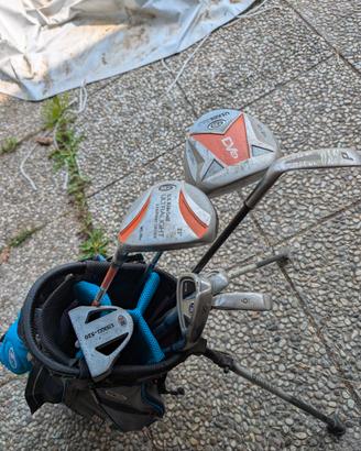 sacca e mazze da golf