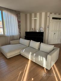 Divano lineare con Chaise Longue