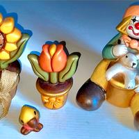 Thun originali da restaurare clown pappagallo