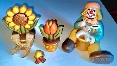 Thun originali da restaurare clown pappagallo