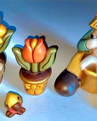 Thun originali da restaurare clown pappagallo