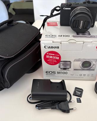 📸 Canon EOS M100 + obiettivo 15-45mm – Come nuova