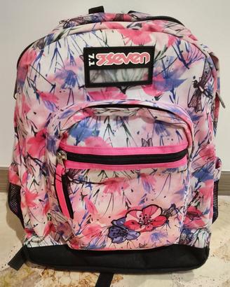 Zaino Seven originale fantasia floreale rosa