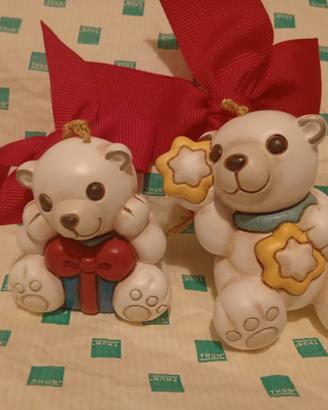 addobbo orso polare pacco stella thun natale 