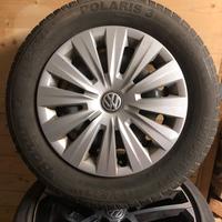 4 gomme invernali + 4 cerchi Volkswagen