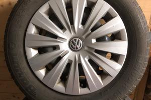 4 gomme invernali + 4 cerchi Volkswagen
