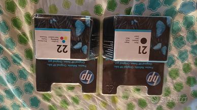 cartucce stampante HP 21+22
