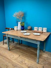 TAVOLO RUSTICO FRIULI FINE 800 BAITA MONTAGNA