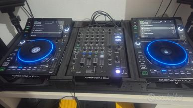 denon sc 6000 prime x2 mixer 1850 prime + case Ma 