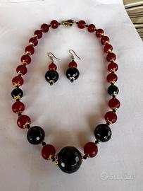 set collana e orecchini