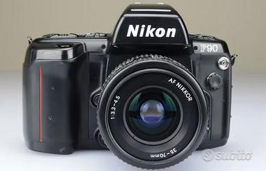 Nikon F90 + obiettivo 35-70mm autofocus