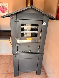 Forno a Legna Fontana a Cottura Indiretta