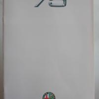 Brochure ALFA 75  02/'91