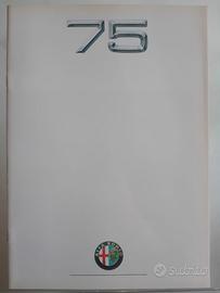 Brochure ALFA 75  02/'91