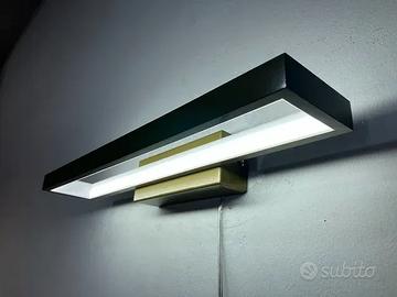 Lampada parete Led metallo gold
