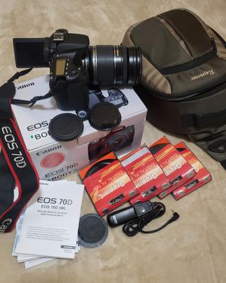 Canon eos 70D + 18 200