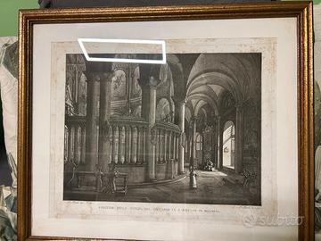 2 Acqueforti di Antonio Basoli
