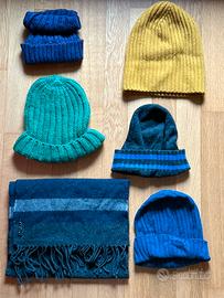 Cappelli e sciarpa