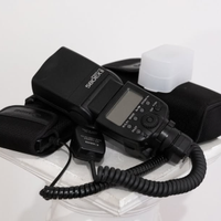 Canon flash 580EX II + cavo OC-E3 + Canon CP-E4N