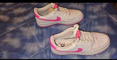 Nike air force 1 ragazza BIANCHE E ROSA
