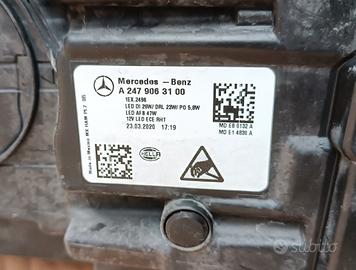 Faro anteriore sinistro Mercedes Benz GLB