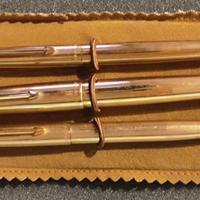 Set Parker 61 Laminato Oro