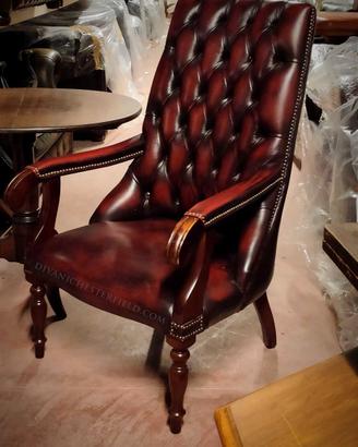 Poltrona Chesterfield originale inglese
