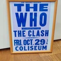 Poster con Cornice 24x30 The Who The Clash