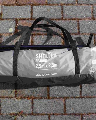 Gazebo Quechua Shelter 2,5x2,5m camping