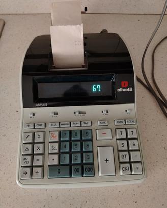 calcolatrice scrivente Olivetti Logos 812