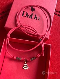 Charm oro Pomellato Dodo Natale con cordino