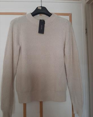 Maglione bianco panna Vero Moda