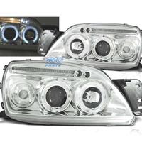 FARI FORD FIESTA 99-02 ANGEL EYES FONDO CROMATO