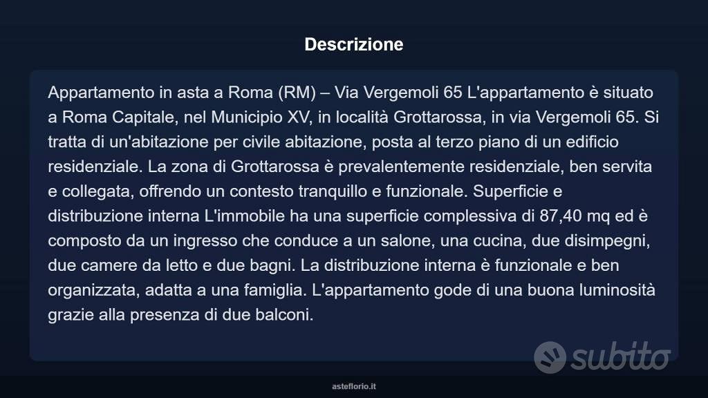 Appartamento – RM - Vista 5