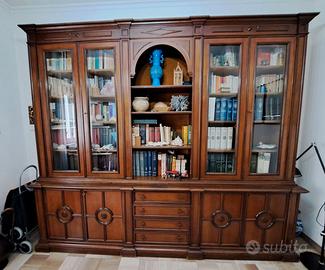 Libreria in legno pregiato