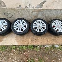 Cerchi gommati wolkswagen 215/55 R16
