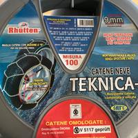 Catene Neve Teknica Rhütten misura 100