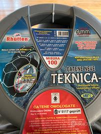 Catene Neve Teknica Rhütten misura 100