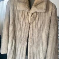 Pelliccia visone grigio