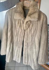 Pelliccia visone grigio