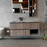 Mobile bagno bmt 105 cm piano in grès