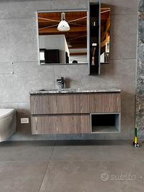 Mobile bagno bmt 105 cm piano in grès