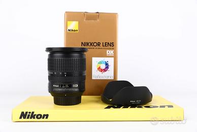 Nikon 10-24mm f3.5-4.5 G ED DX USATO GARANTITO PER
