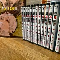 Tokyo ghoul manga più tre libri della serie