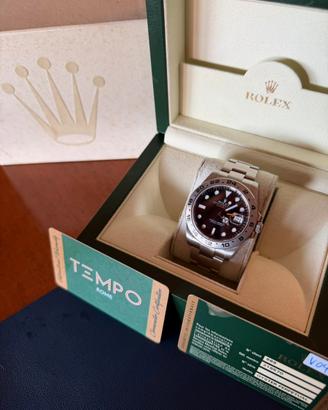 ROLEX EPLORER 2  2014 FRECCIONE NERO
