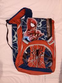 zaino scuola spiderman 