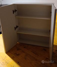 Mobile pensile bagno con specchio