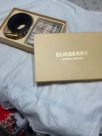 Cintura+ portafoglio burberry